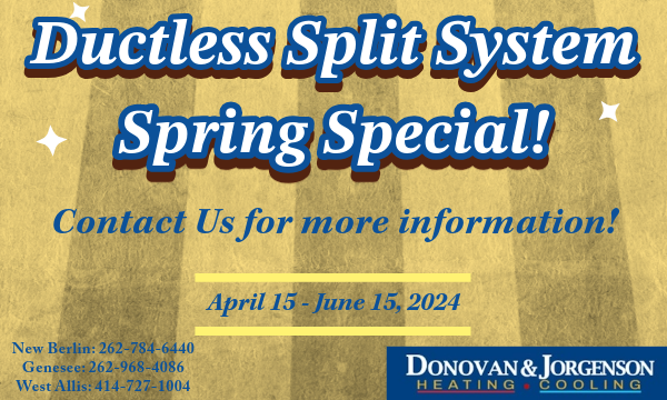 Ductless Split System Special