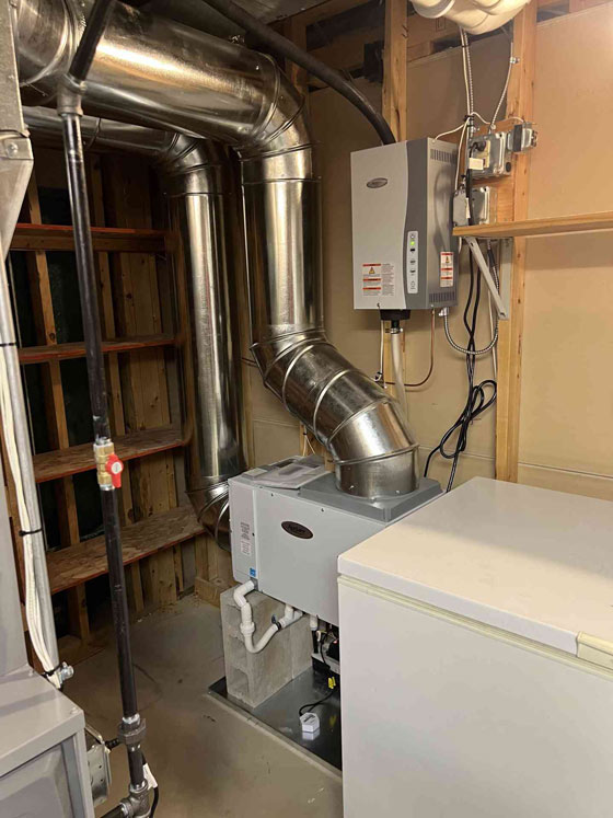 HVAC system avoiding condensation by Donovan & Jorgenson Heating and Cooling in Mukwonago, WI