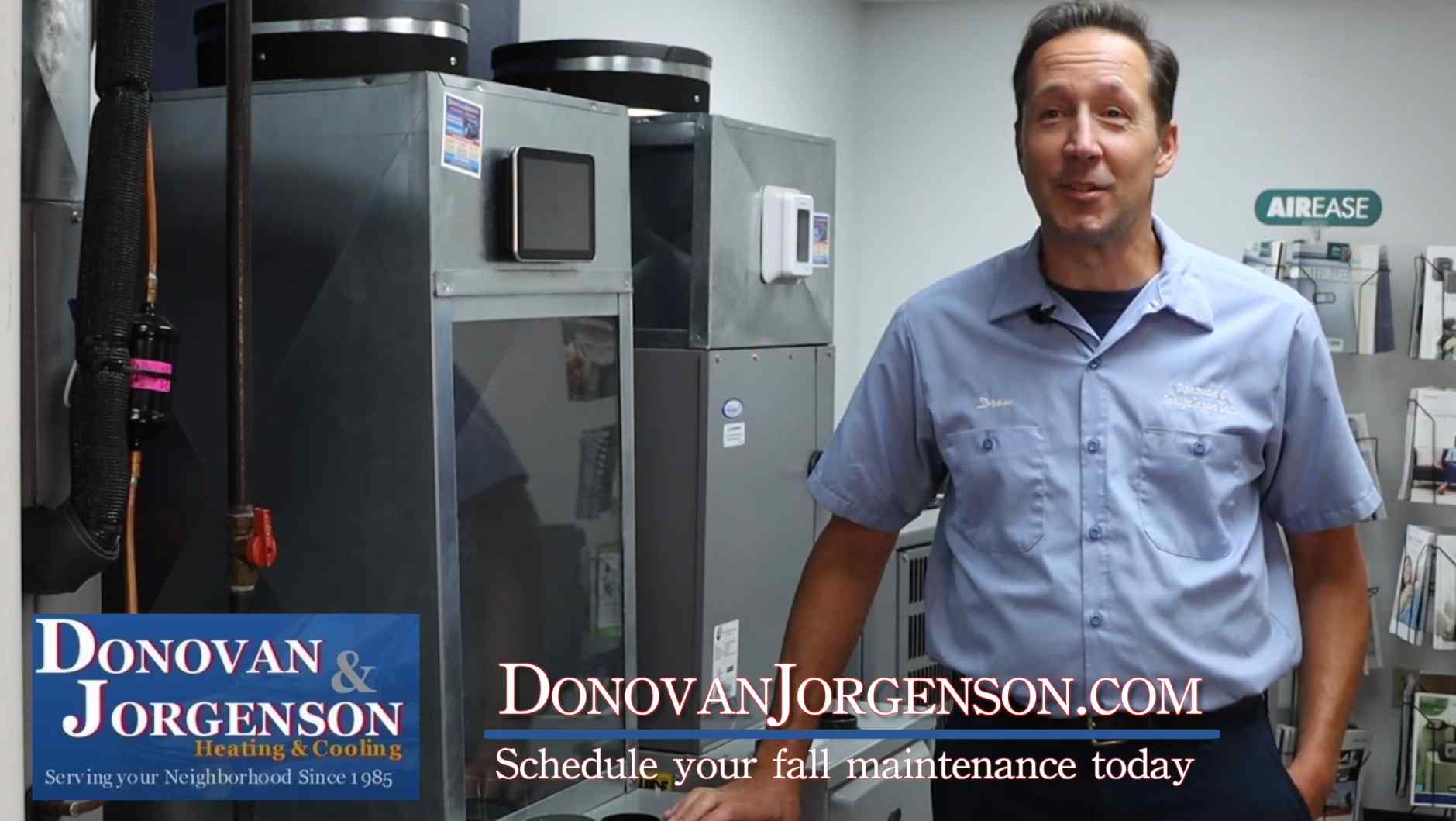 HVAC Equipment Maintained by Donovan & Jorgenson Experts