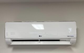 LG Dual Inverter Air Conditioner Mounted on Wall