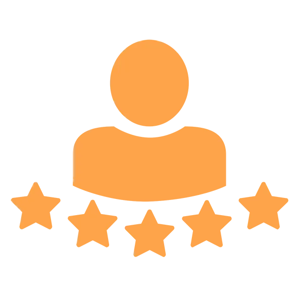 5-star rating by client